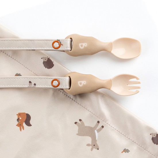 Bibado Slinček z rokavi Coverall - Forest Friends