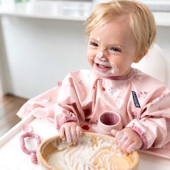 Bibado Slinček z rokavi Coverall - Curious Cottontails