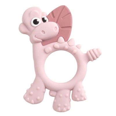 Bibado Senzorično grizalo Dinozaver Dotty - Blush 
