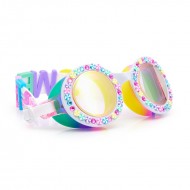 Bling2o Otroška plavalna očala - Rainbow Ribbon - M  (+6)