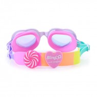 Bling2o Otroška plavalna očala - I Love Candy - M  (+6)