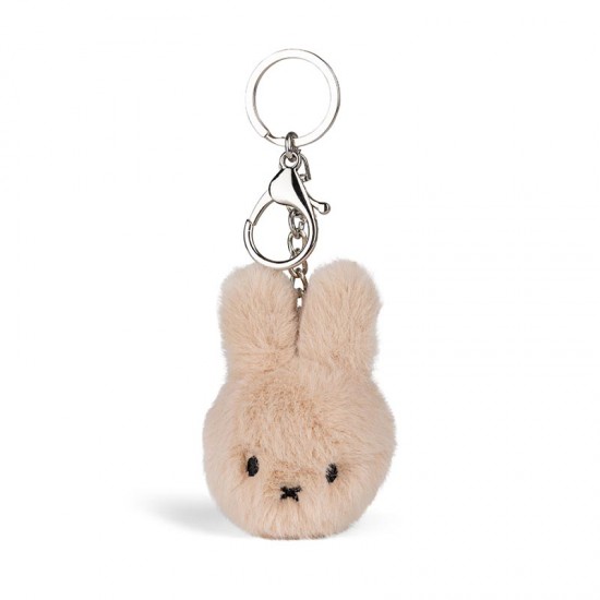 Miffy zajček obesek za ključe ECO Fuzzy Beige 8 cm