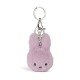 Miffy zajček obesek za ključe ECO Fuzzy Lilac 8 cm