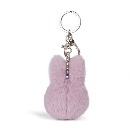 Miffy zajček obesek za ključe ECO Fuzzy Lilac 8 cm