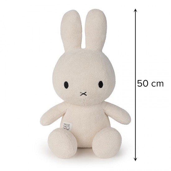 Miffy zajček mehka igrača Terry Cream - 50 cm
