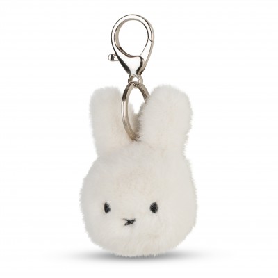 Miffy zajček obesek za ključe ECO Fuzzy Offwhite 8 cm