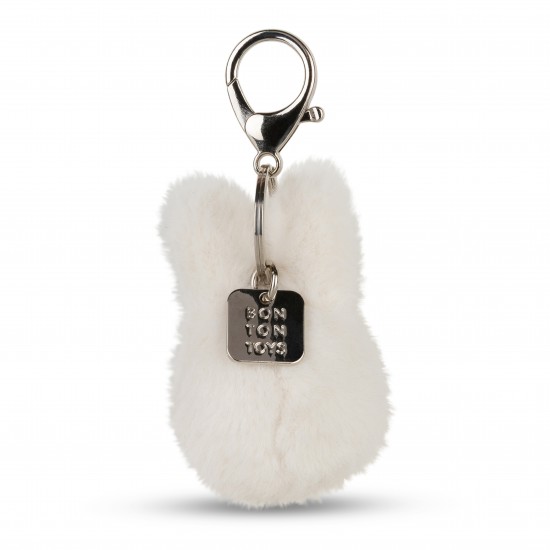 Miffy zajček obesek za ključe ECO Fuzzy Offwhite 8 cm