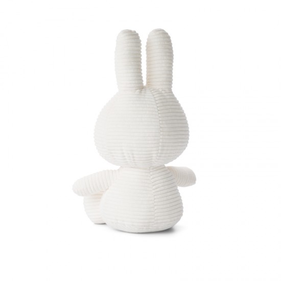 Miffy zajček mehka igrača ECO Corduroy Offhite - 33 cm
