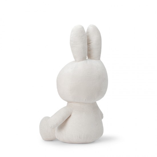 Miffy zajček mehka igrača Corduroy Offwhite - 50 cm