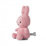 Miffy zajček mehka igrača Corduroy Pink - 23 cm