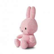 Miffy zajček mehka igrača Corduroy Pink - 33 cm