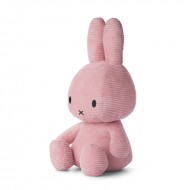 Miffy zajček mehka igrača ECO Corduroy Pink - 50 cm