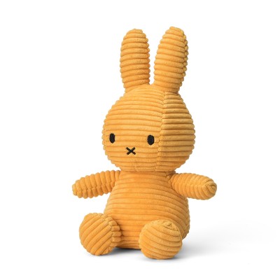 Miffy zajček mehka igrača Corduroy Yellow - 23 cm
