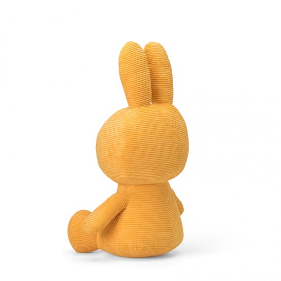 Miffy zajček mehka igrača Corduroy Yellow - 70 cm