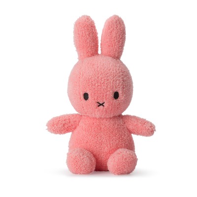 Miffy zajček mehka igrača Terry Pink - 23 cm