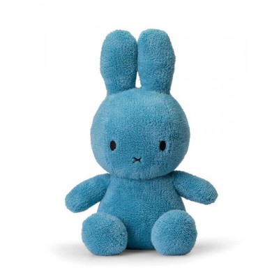 Miffy zajček mehka igrača Terry Ocean Blue - 33 cm
