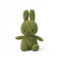 Miffy zajček mehka igrača Corduroy Olive Green - 23 cm