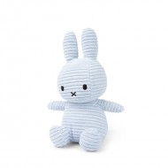 Miffy zajček mehka igrača Corduroy Ice Blue - 23 cm