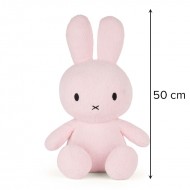 Miffy zajček mehka igrača Terry Light Pink - 50 cm Miffy zajček mehka igrača Terry Light Pink - 50 cm