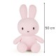 Miffy zajček mehka igrača Terry Light Pink - 50 cm