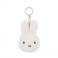 Miffy zajček obesek za ključe ECO Corduroy Tiny Offwhite