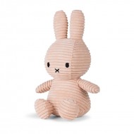 Miffy zajček mehka igrača ECO Corduroy Misty Rose - 23 cm