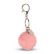 Smiley obesek za ključe ECO Corduroy - Bubblegum Pink - 4,5 cm