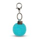 Smiley obesek za ključe ECO Corduroy - Teal - 4,5 cm