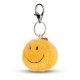 Smiley obesek za ključe ECO Fuzzy - Yellow - 5,5 cm