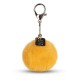 Smiley obesek za ključe ECO Fuzzy - Yellow - 5,5 cm
