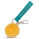Smiley obesek za ključe ECO Fuzzy - Yellow - 7 cm