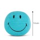 Smiley mehka igrača ECO Corduroy - Teal - 13 cm
