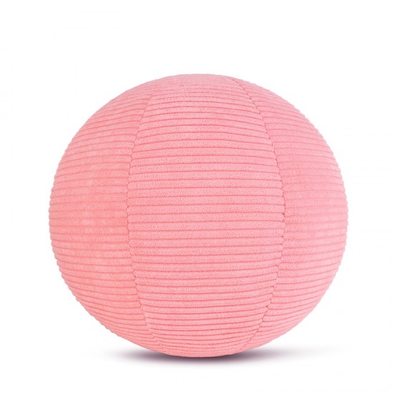 Smiley mehka igrača ECO Corduroy - Bubblegum Pink - 23 cm