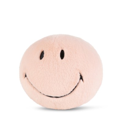 Smiley mehka igrača ECO Fuzzy - Pink - 13 cm