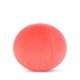 Smiley mehka igrača ECO Fuzzy - Bright Coral - 13 cm