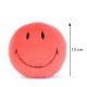 Smiley mehka igrača ECO Fuzzy - Bright Coral - 13 cm