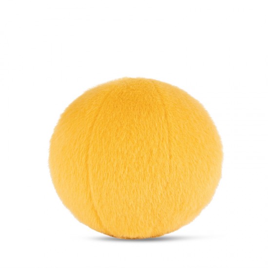 Smiley mehka igrača ECO Fuzzy - Yellow - 13 cm