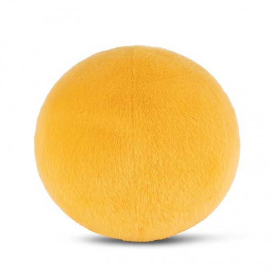 Smiley mehka igrača ECO Fuzzy - Yellow - 23 cm
