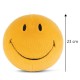 Smiley mehka igrača ECO Fuzzy - Yellow - 23 cm