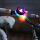 Brightz zvonček za kolo z LED lučko - Unicorn