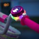 Brightz zvonček za kolo z LED lučko - Unicorn