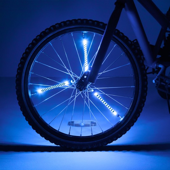 Brightz Spoke Tube Led lučke za špice na kolesu - Blue