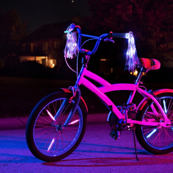 Brightz Spoke Tube Led lučke za špice na kolesu – Pink