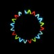 Brightz Spoke LED lučka za kolo z vzorci