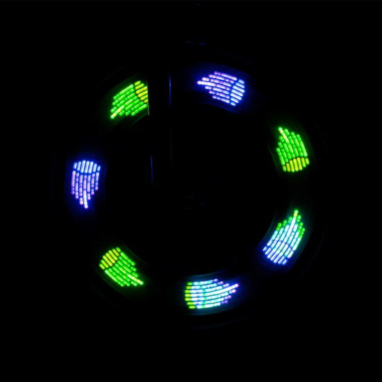 Brightz Spoke LED lučka za kolo z vzorci