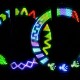 Brightz Spoke LED lučka za kolo z vzorci