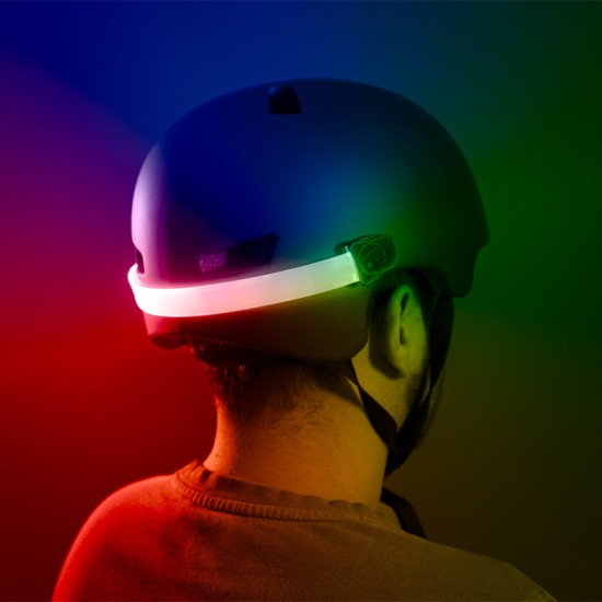 Brightz univerzalen večbarvni LED trak za čelado