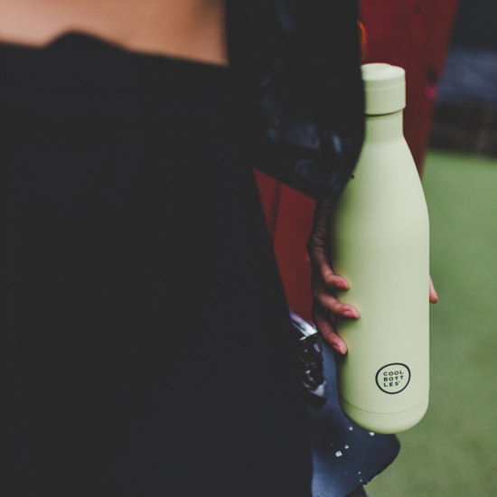 Cool Bottles steklenička iz nerjavečega jekla 500ml - Pastel Green