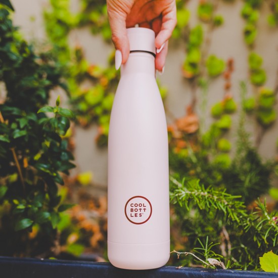 Cool Bottles steklenička iz nerjavečega jekla 500ml - Pastel Pink
