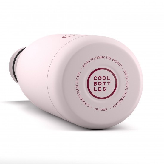 Cool Bottles steklenička iz nerjavečega jekla 500ml - Pastel Pink